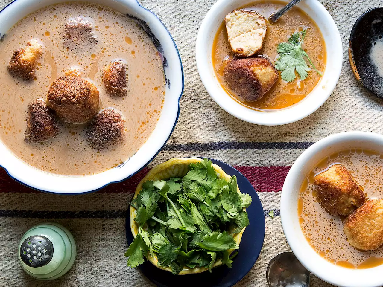 Mexican Tortilla Ball Soup