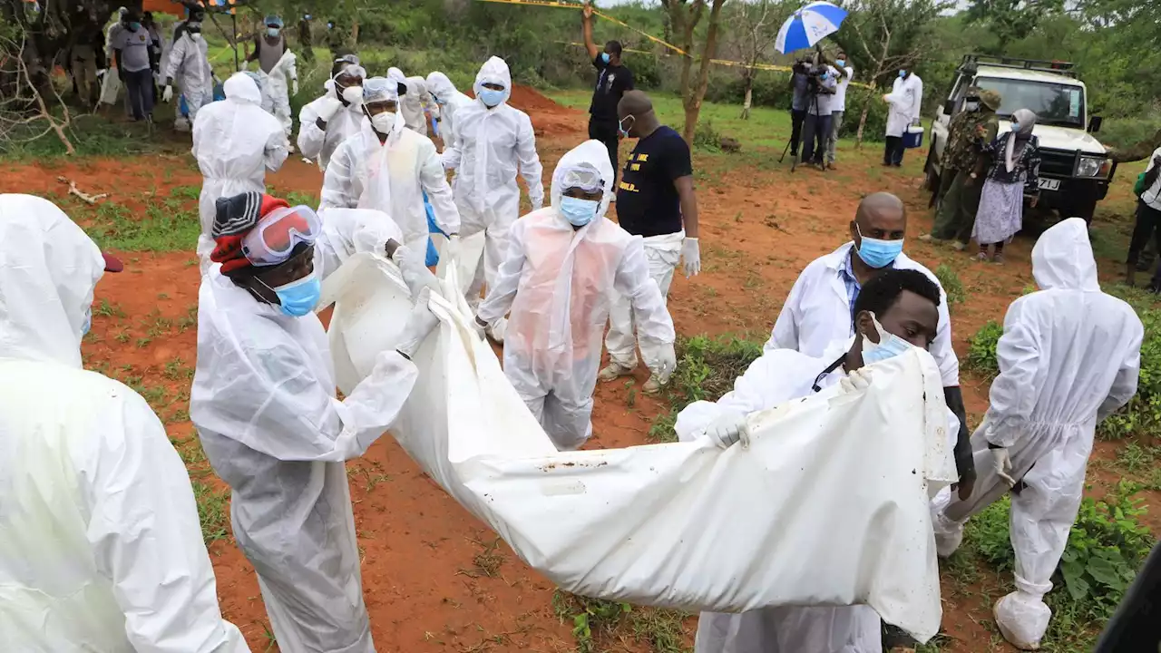 'More than 20 bodies' exhumed in Kenyan starvation cult investigation