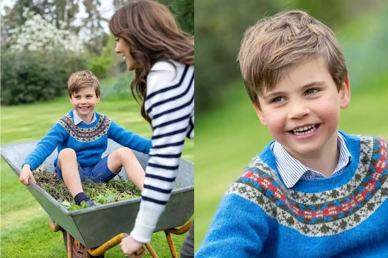 British royals release new photos of Prince Louis to mark fifth birthday