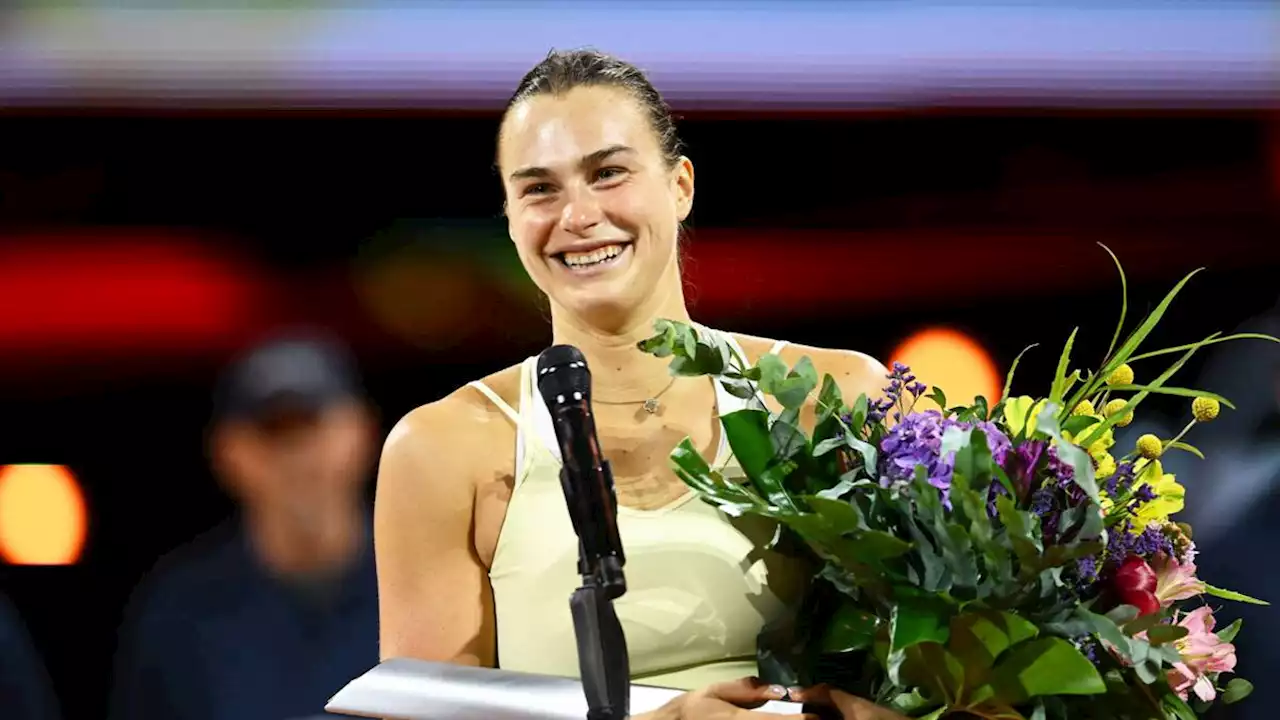 Tennis: Swiatek försvarade titeln – besegrade Sabalenka i stormötet