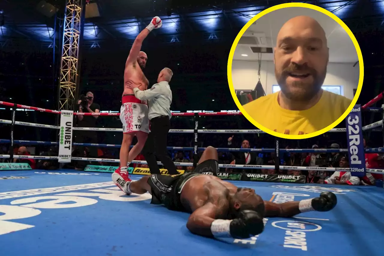 Fury plans to get ‘tanked’ as he celebrates one-year anniversary of knocking out Whyte