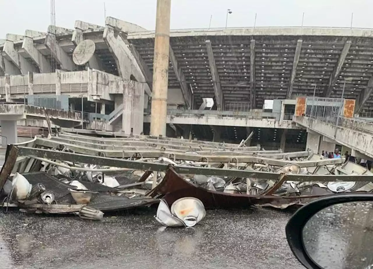 FG shuts Lagos stadium after floodlight mast collapsed | TheCable