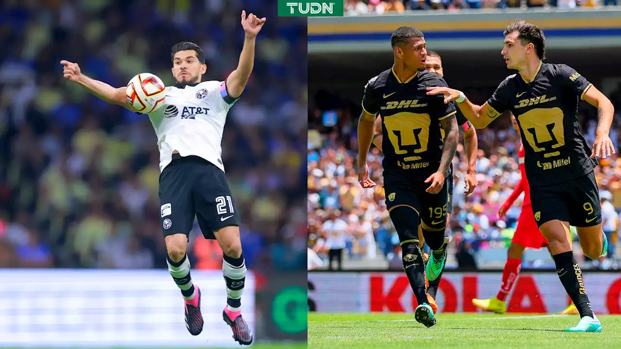 Horario y dónde ver el América vs. Pumas del Clausura 2023