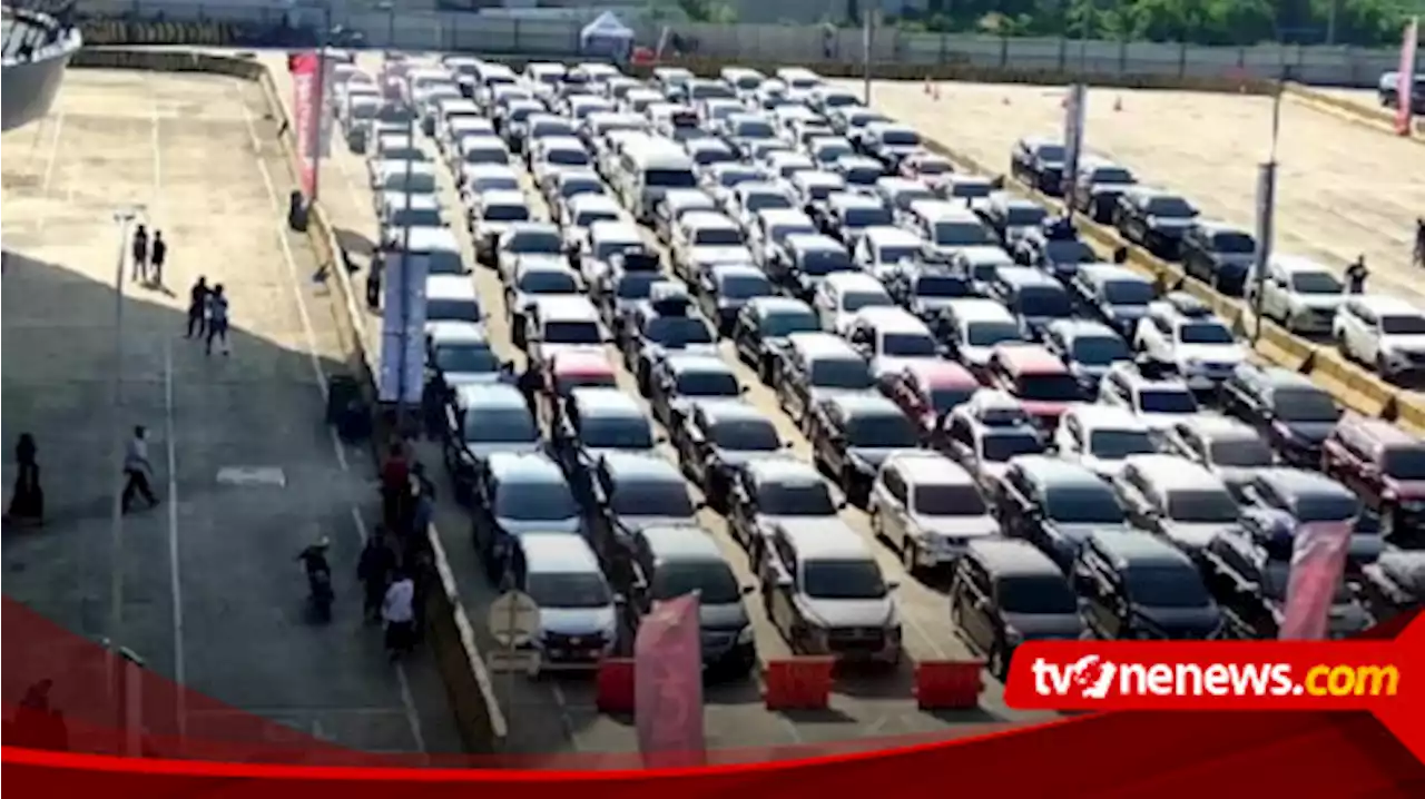 Penumpang Kendaraan Meningkat di Bakauheni Pada Hari Raya Idul Fitri