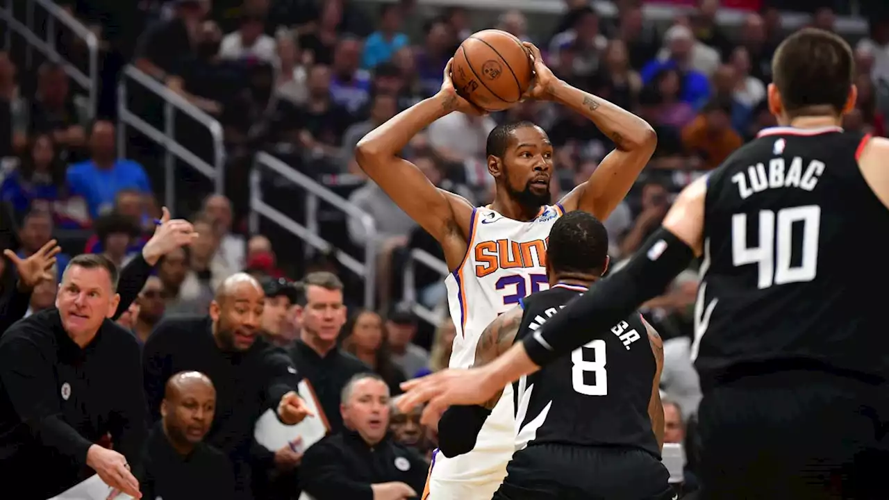 Scary news for NBA? Suns are up 3-1 on Clippers without needing a Kevin Durant takeover