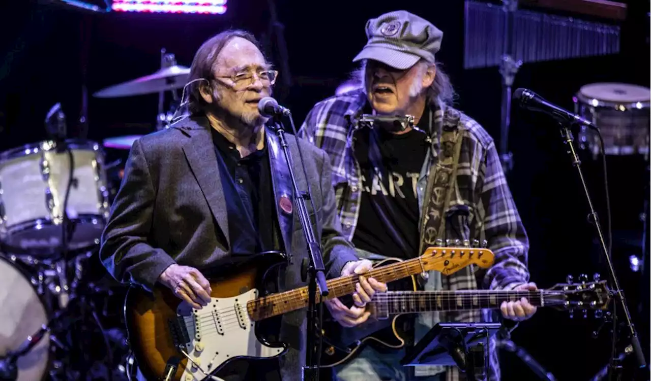 Neil Young and Stephen Stills Bring Buffalo Springfield Classics Back to Life in Greek Theatre Autism Benefit