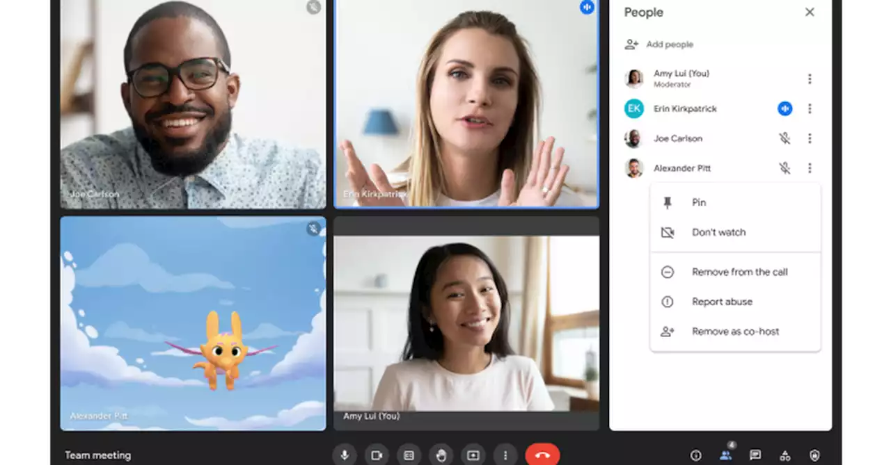 Google Meet now lets you turn off distracting video feeds