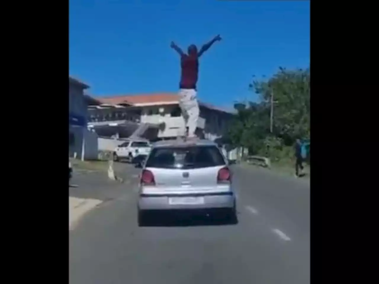 WATCH: Tragic Video Of ‘Car Surfer’ Falling Off Roof Is A Warning...