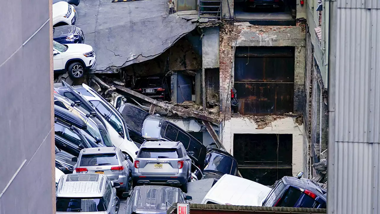 Pace University building next door to collapsed parking garage closes for spring semester