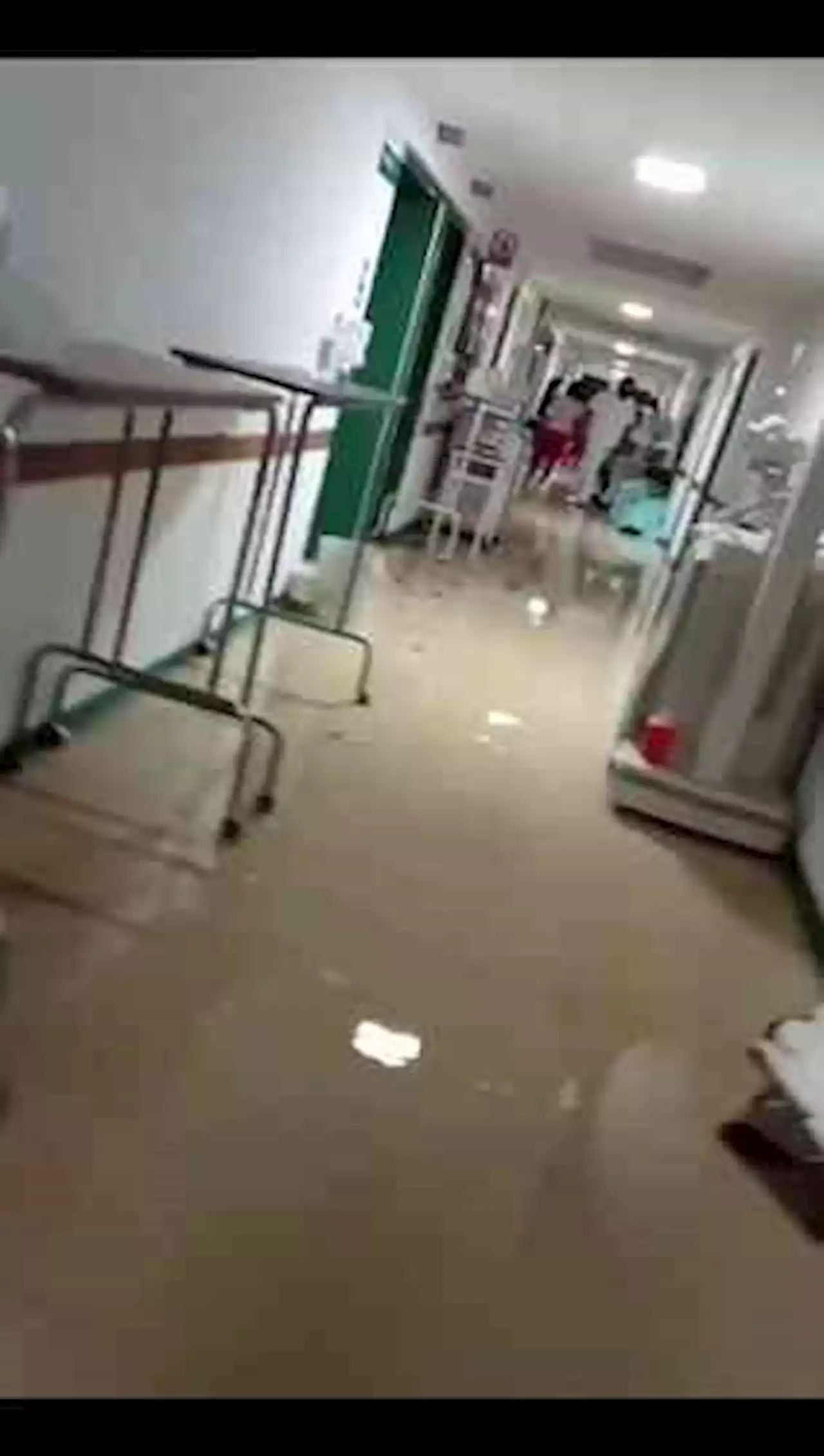 Los hospitales de Veracruz: Se inundaron en IMSS de San Andrés Tuxtla