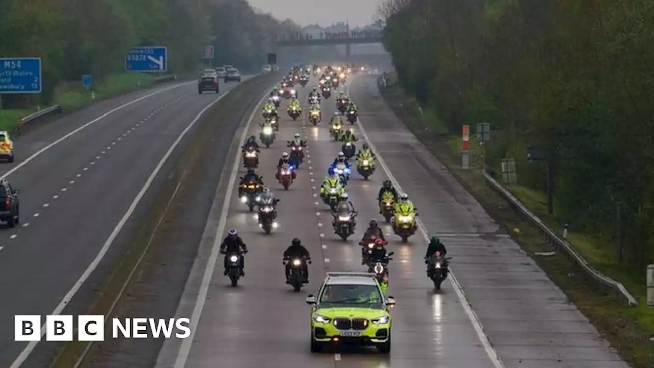 Thousands of bikers take part in Shropshire charity ride