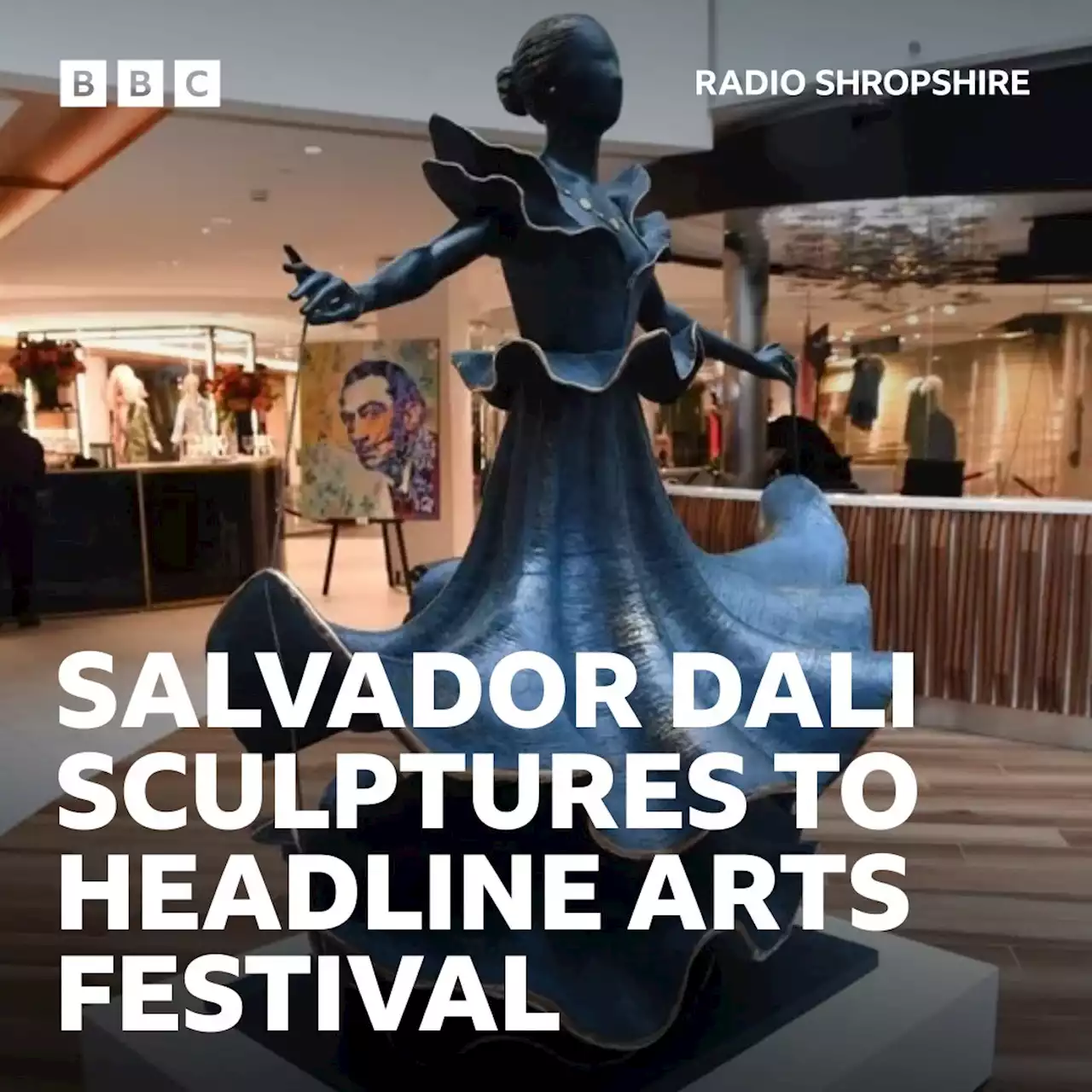 Salvador Dali statues to headline Shrewsbury arts festival