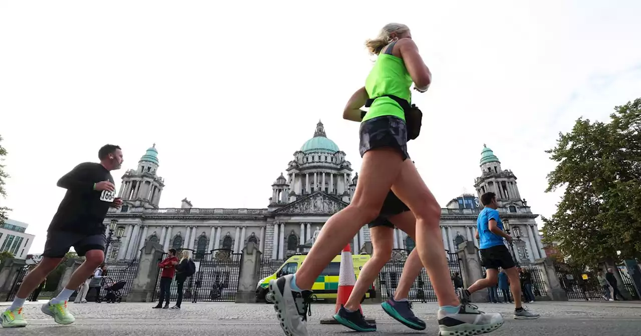 Bars near Ormeau Park post Belfast City Marathon celebrations