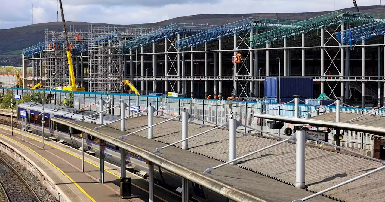 In pictures: Work progresses on Belfast's Grand Central Station