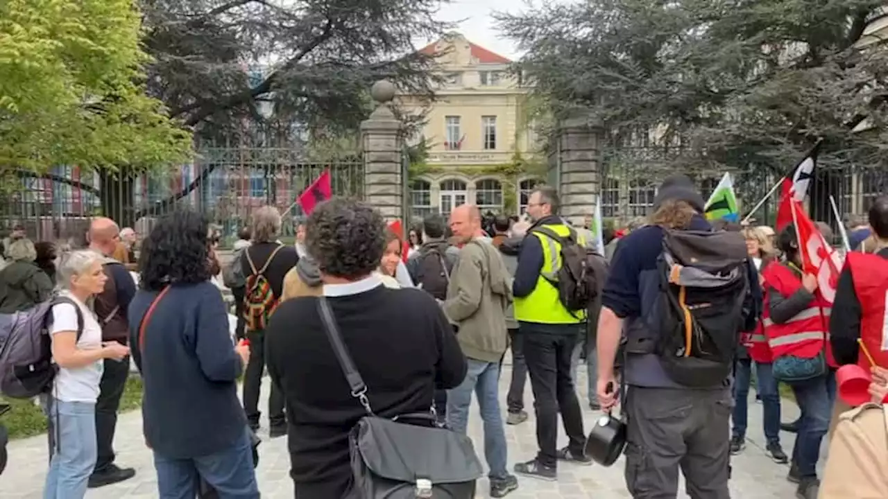 Lyon: la visite du ministre Pap Ndiaye perturbée par des manifestants