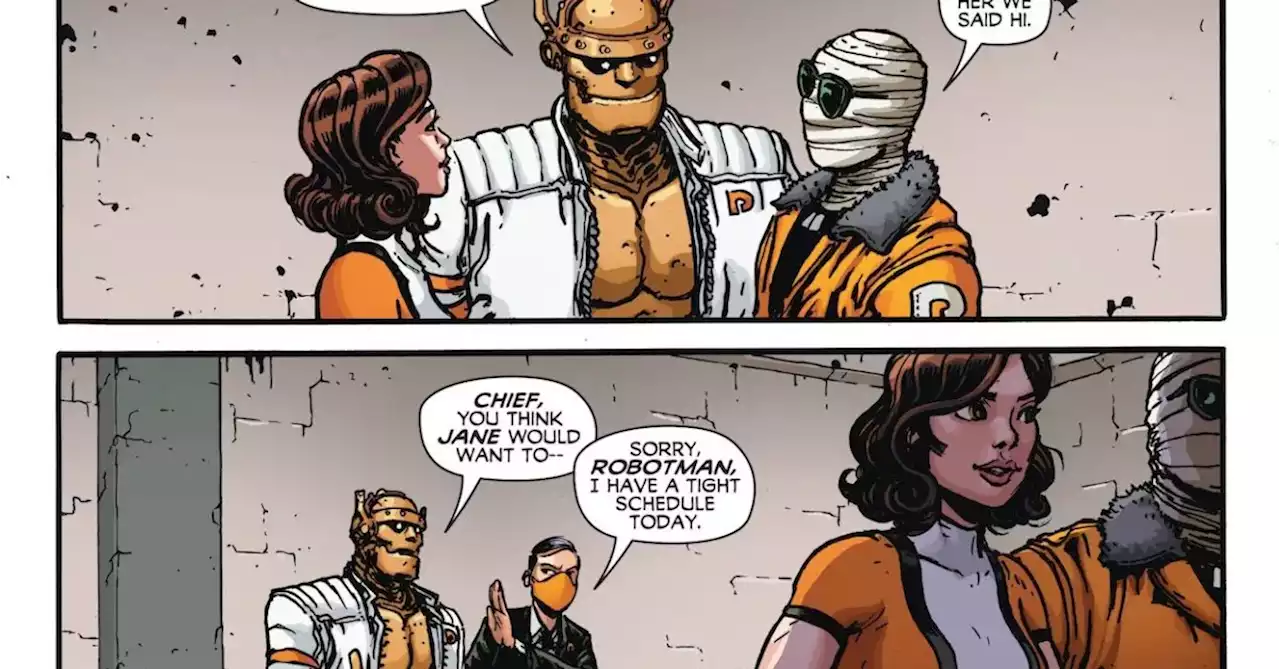 Unstoppable Doom Patrol #2 Preview: Wecome to the Doom Patrol, Worm