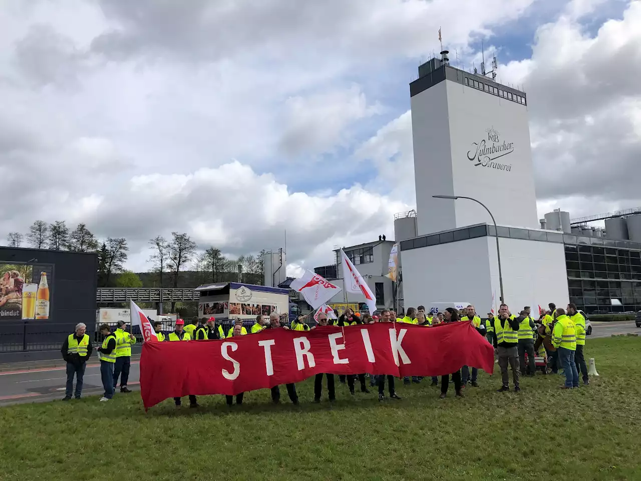 Warnstreik in Bayerns Brauereien