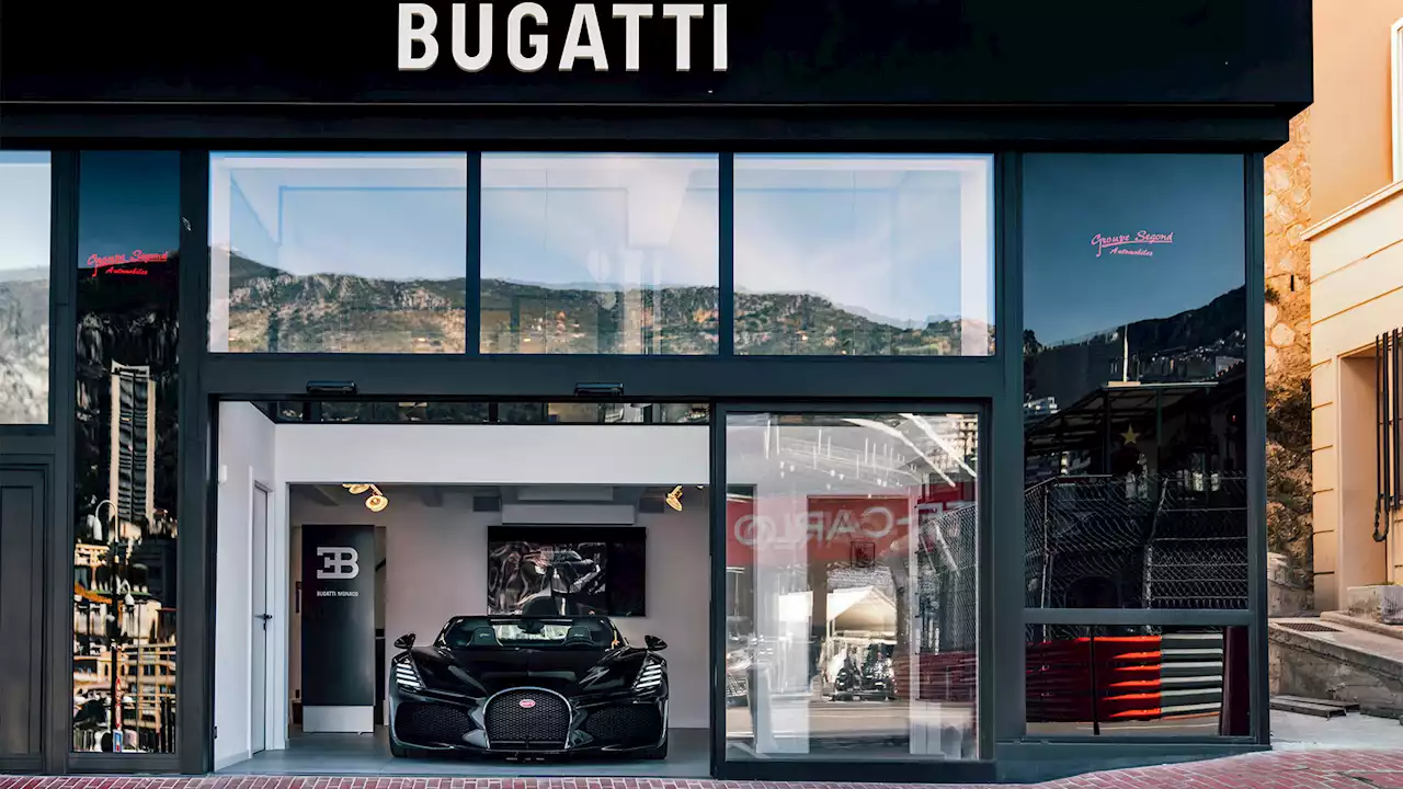 Bugatti W16 Mistral Marks Opening Of Monaco Dealership | Carscoops