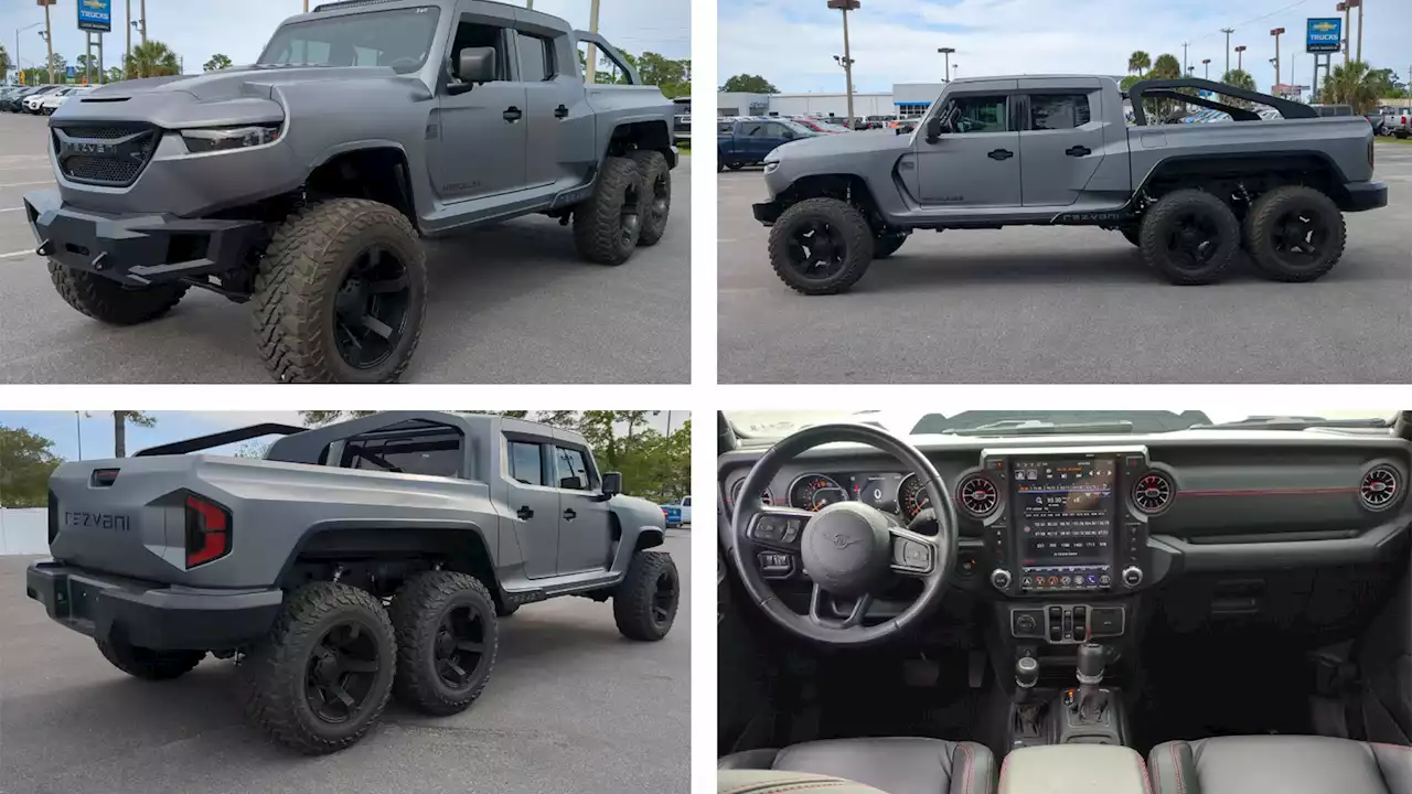 Is This 500 HP Jeep Gladiator-Based Hercules 6x6 Worth $250,000? | Carscoops