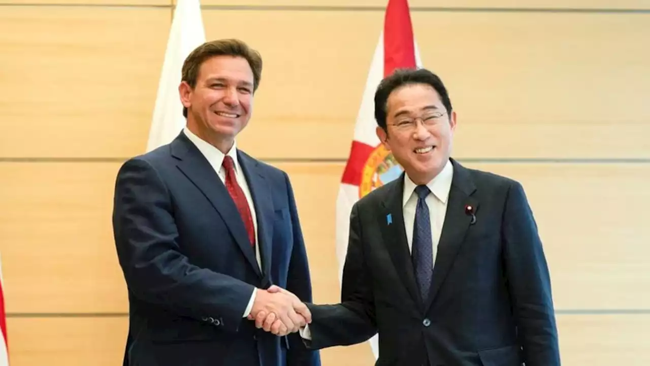 DeSantis praises 'strong Japan' military build-up in PM Kishida meeting