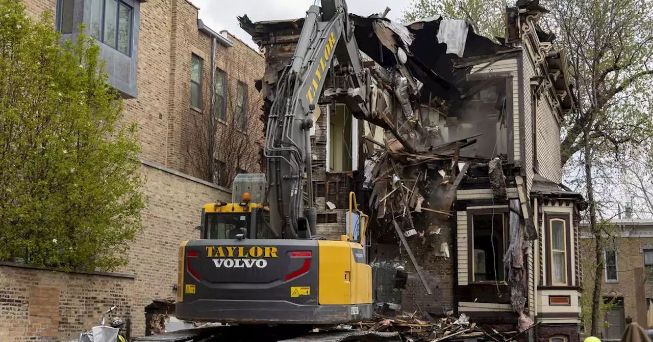 Demolition of historic Lincoln Park home under way after lost preservation fight