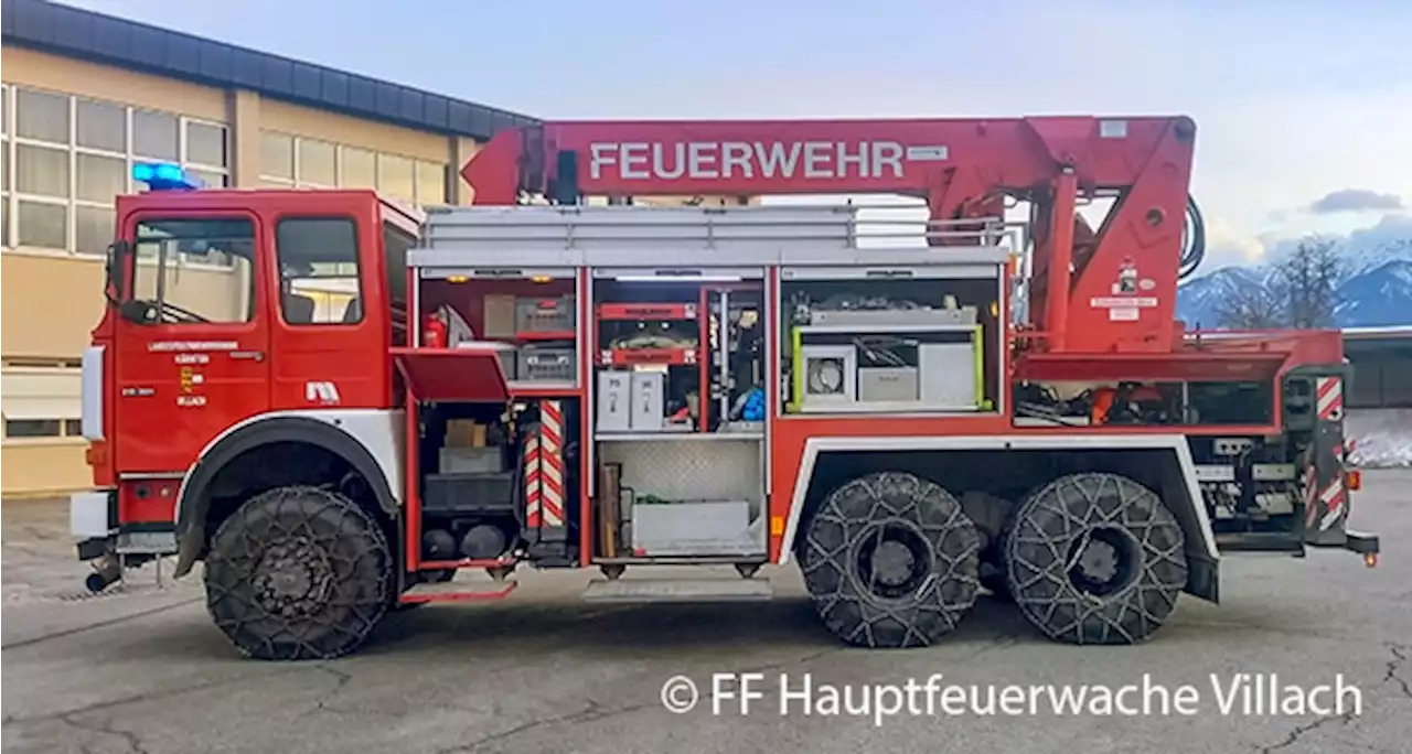 Der „Büffel“ der Feuerwehr Villach