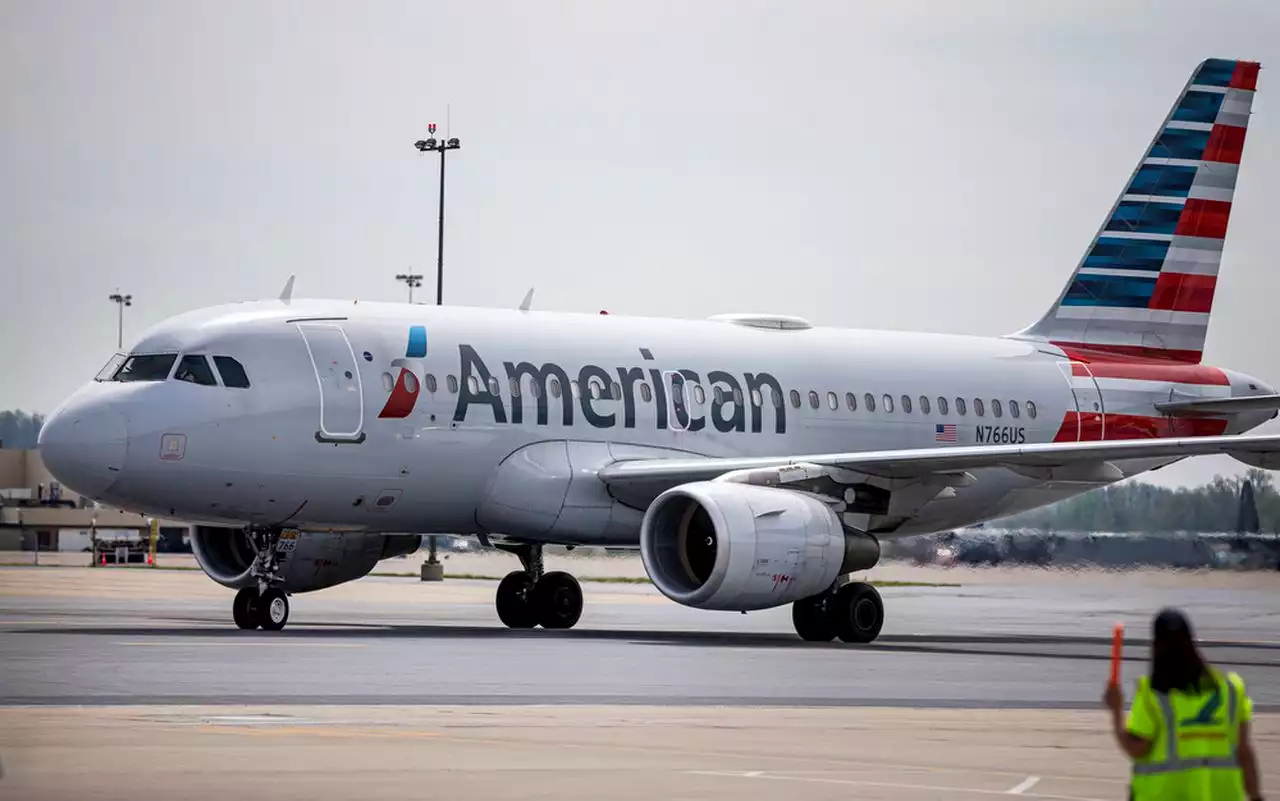 American Airlines flight leaving Columbus hits bird, causing engine fire, emergency landing