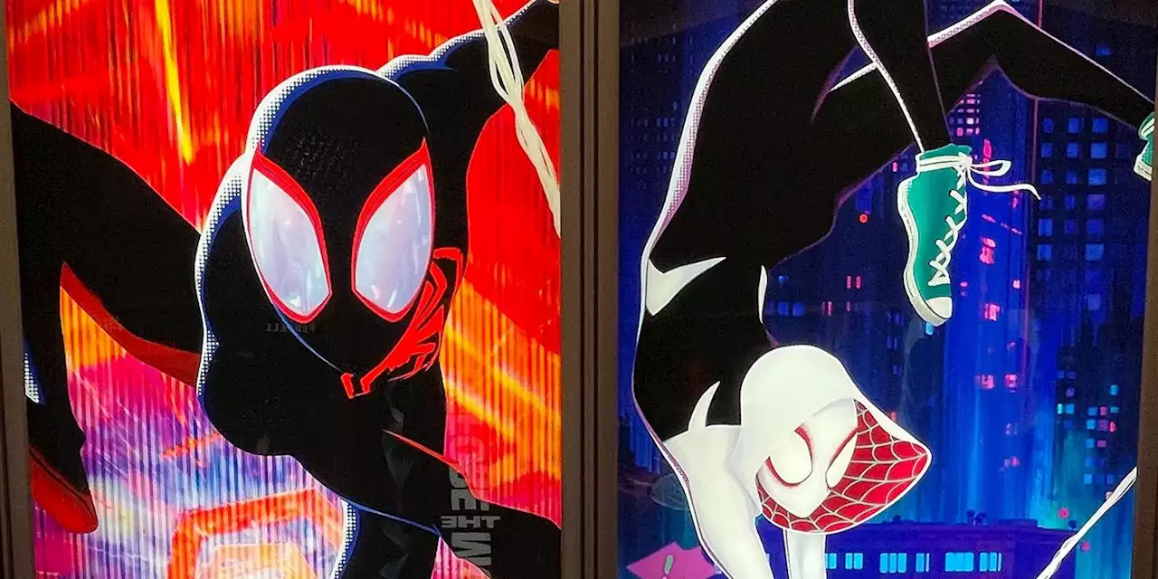 New 'Spider-Man: Across the Spide-Verse' Character Posters on Display at CinemaCon