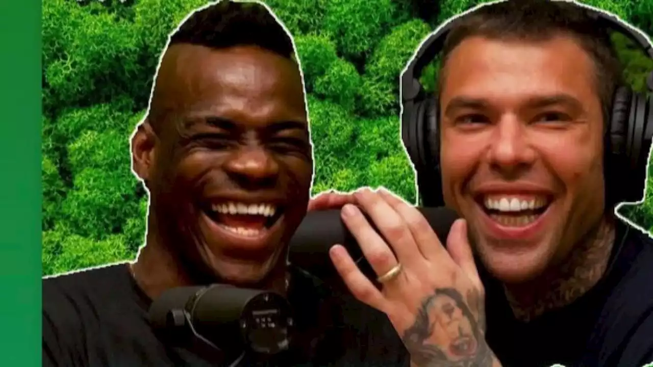 Balotelli si confessa da Fedez: «Ero da Pallone d'Oro, potevo fare meglio, ma ho vinto tutto»