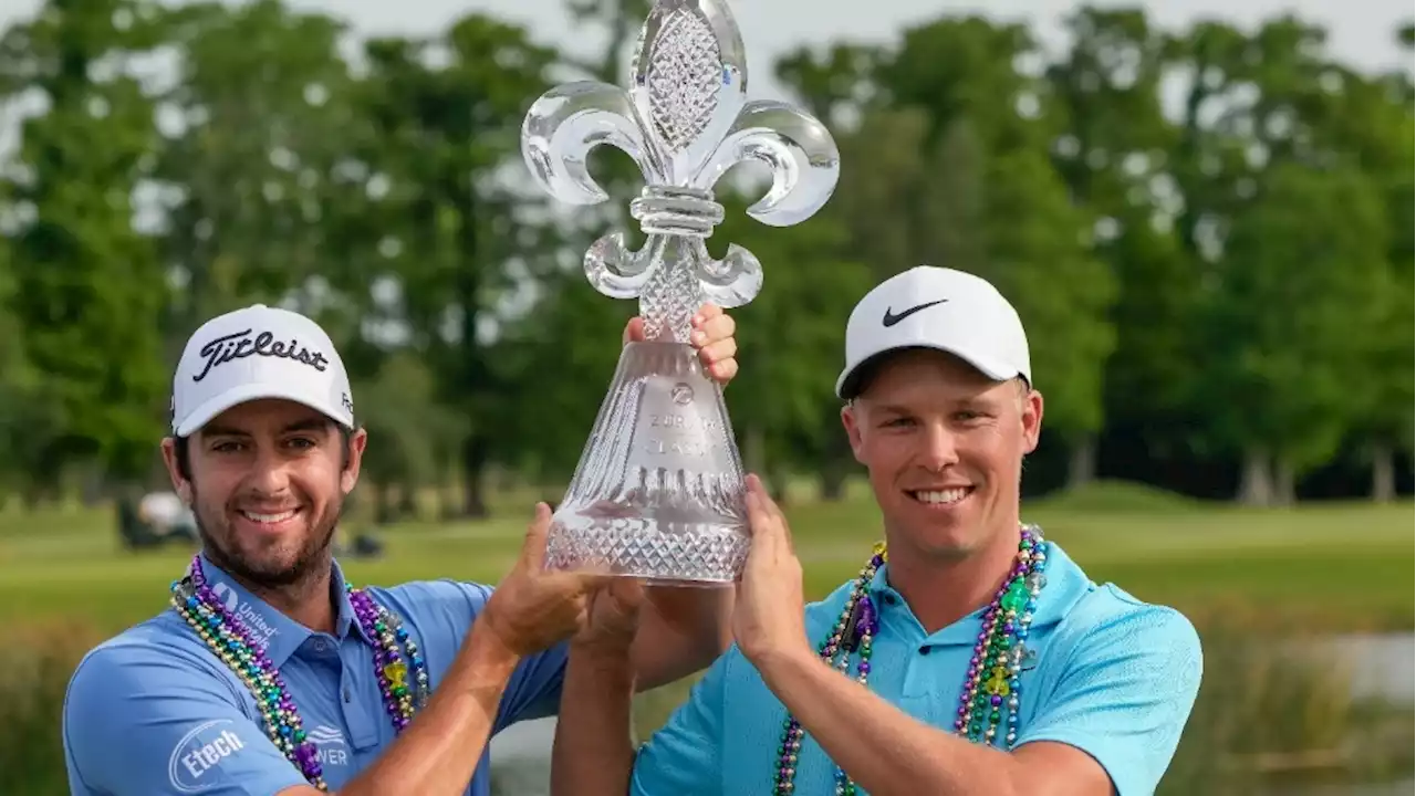 Riley, Hardy win first PGA Tour event at Zurich Classic, Canadians Hadwin, Taylor finish second