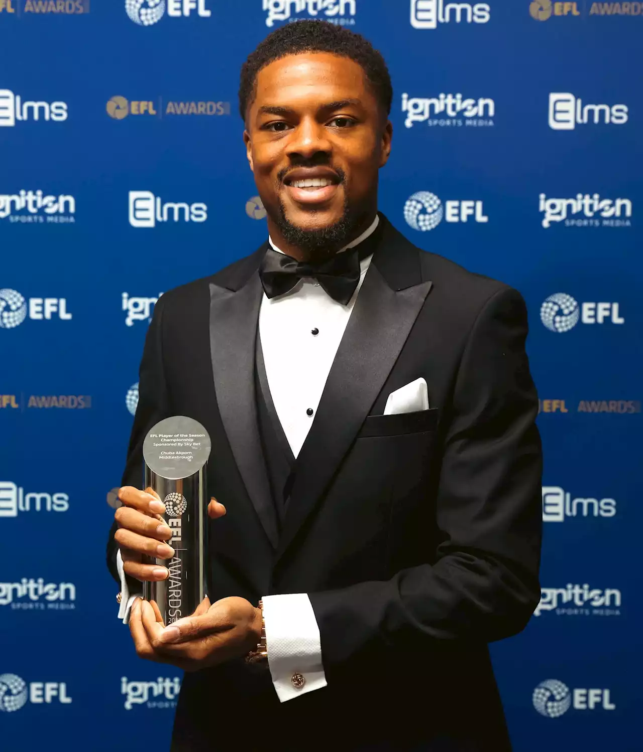 Akpom named Sky Bet Championship Player of the Season