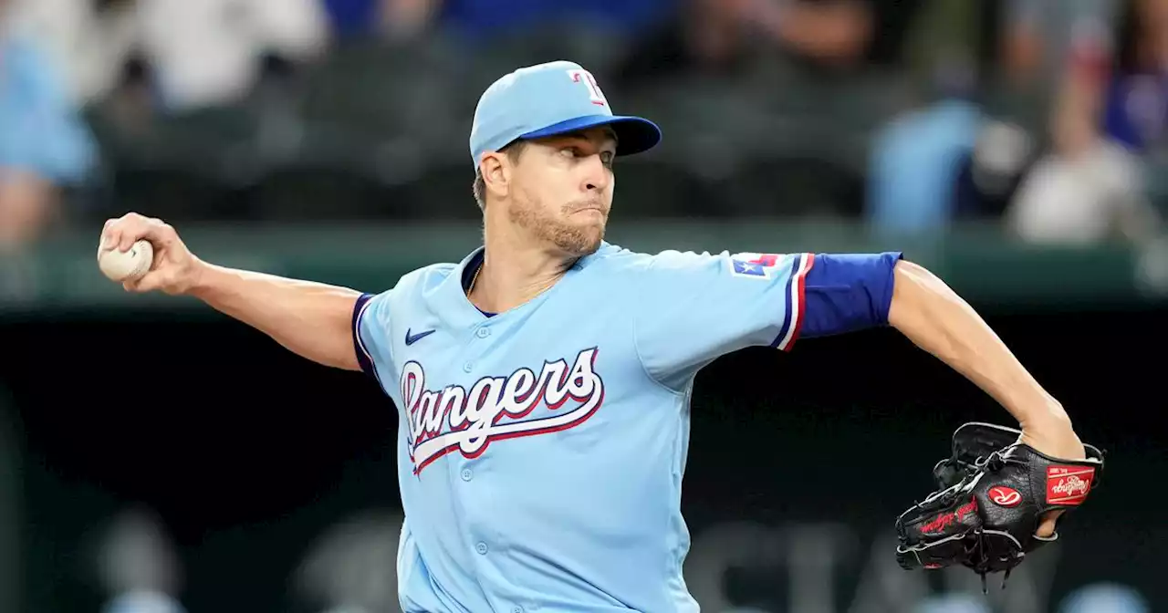 Rangers’ Jacob deGrom strikes out 11, allows one earned run versus Oakland Athletics