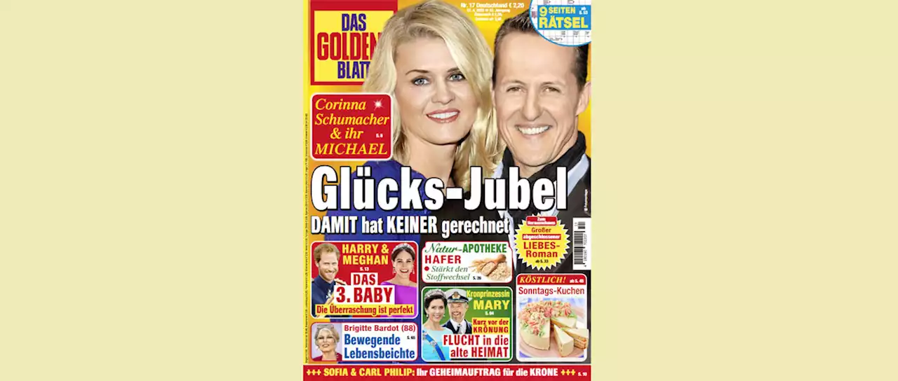 Funke-Titel hebt Schumacher schon wieder auf das Cover - DWDL.de