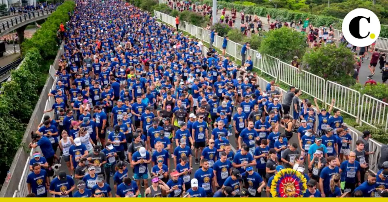 En imágenes | la Media Maratón Corre Mi Tierra llenó las calles de Medellín | El Colombiano