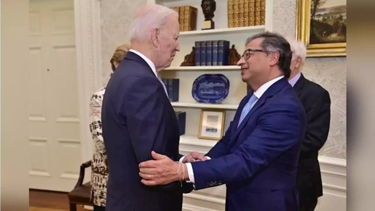 “Gracias por promover los valores democráticos”: Joe Biden a Gustavo Petro