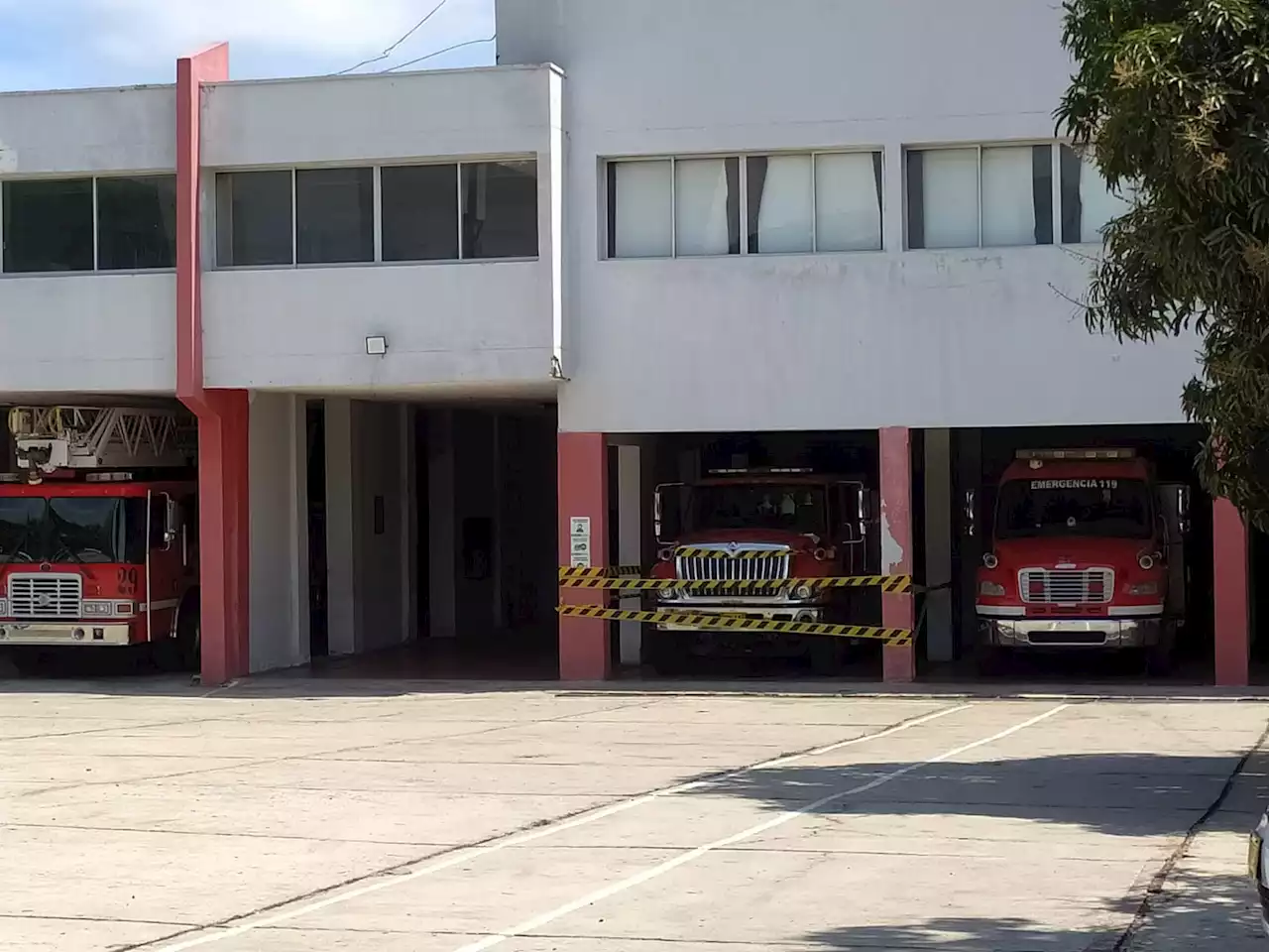 Máquina de Bomberos de Barranquilla lleva retenida 45 días por orden judicial