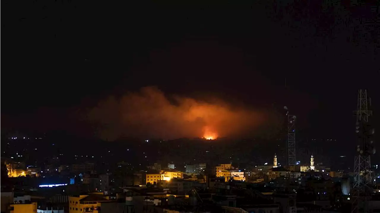 اسرائيل مواضع وابسته به حزب‌الله لبنان در شمال سوریه را گلوله‌باران کرد