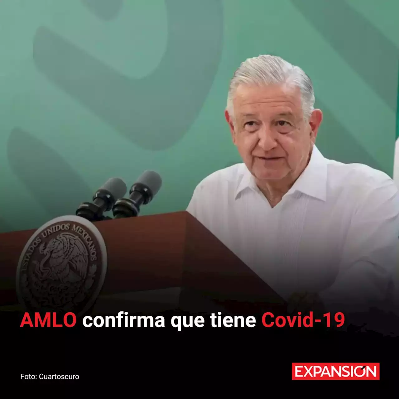 López Obrador da positivo a covid-19; suspende gira en Mérida