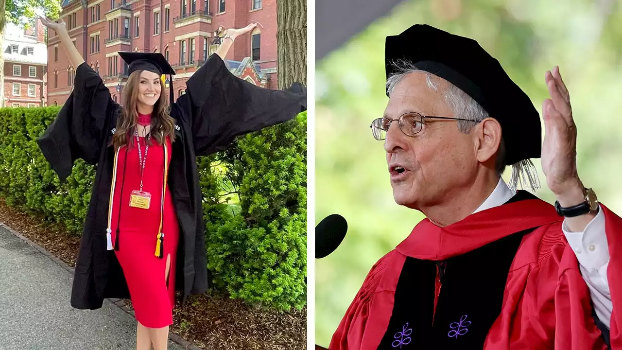 Conservative college grad who walked out of Merrick Garland's commencement speech 'would do it again'