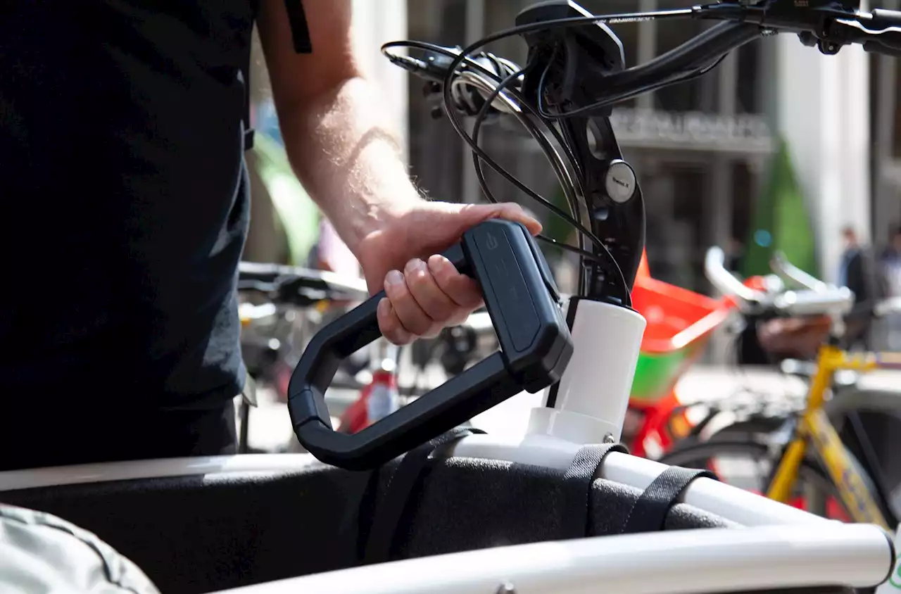 Cet antivol pour vélo peut en partie résister à une meuleuse, mais il coûte très cher