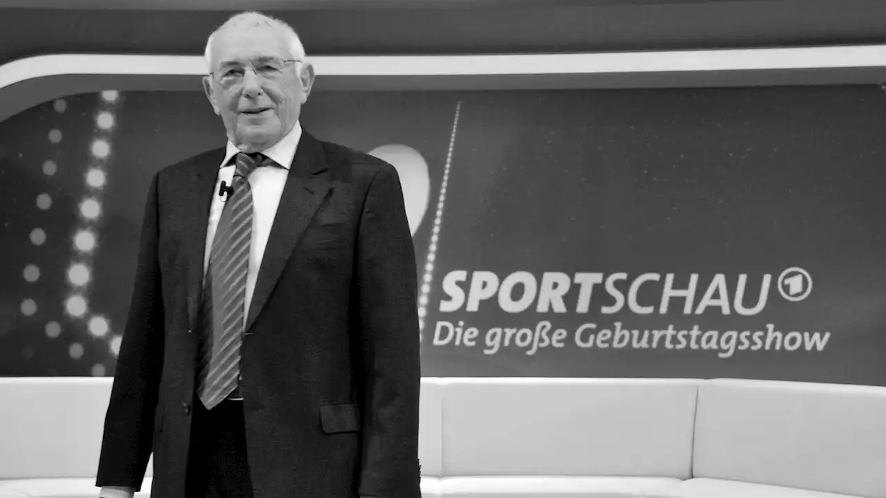 Ernst Huberty (†96): 'Mr. Sportschau' ist gestorben