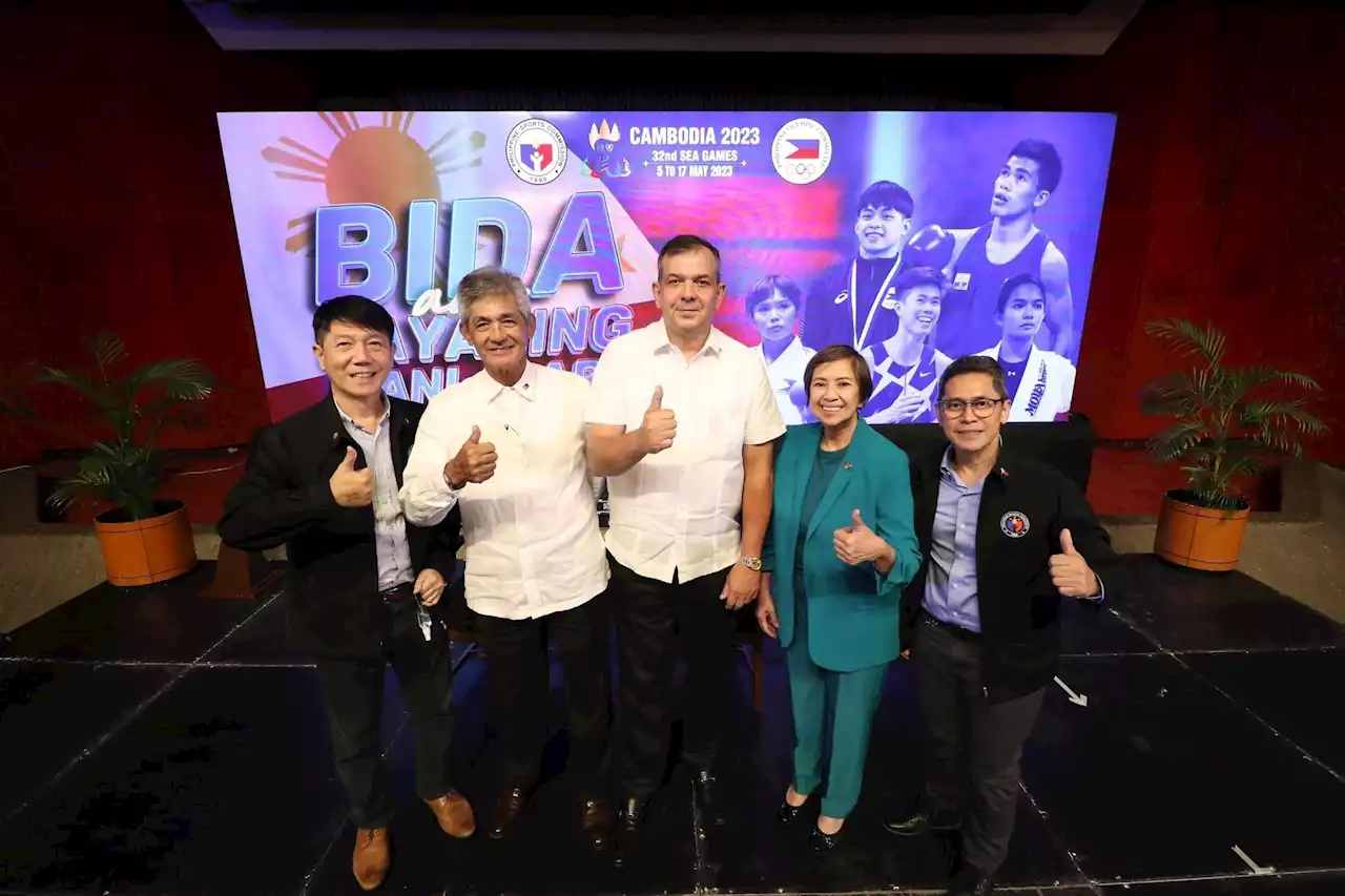 PSC chair Bachmann aims for better results, POC chief Tolentino optimistic for Team Philippines in Cambodia SEA Games