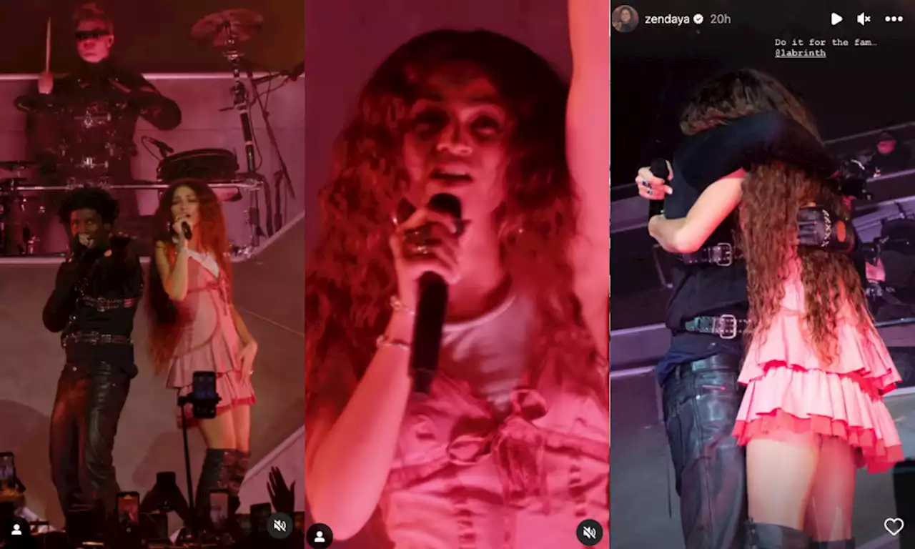 Zendaya sings 'Euphoria' songs at Coachella for her first live performance in more than seven years