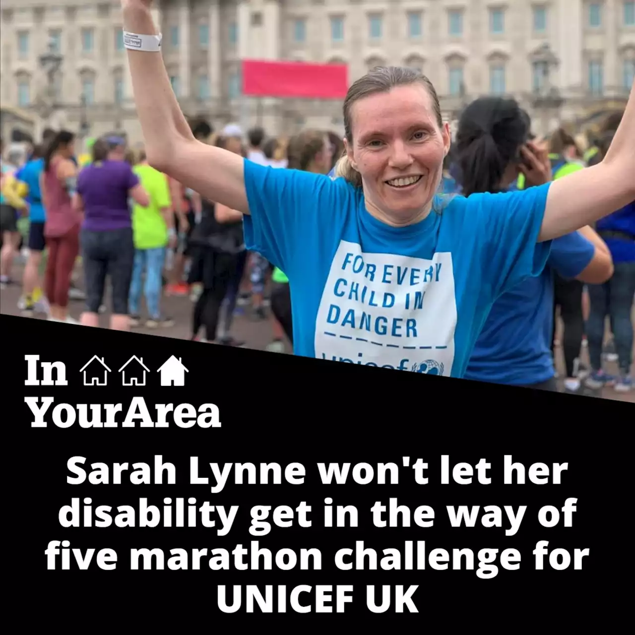 Survivor takes on marathons from London to Africa for UNICEF