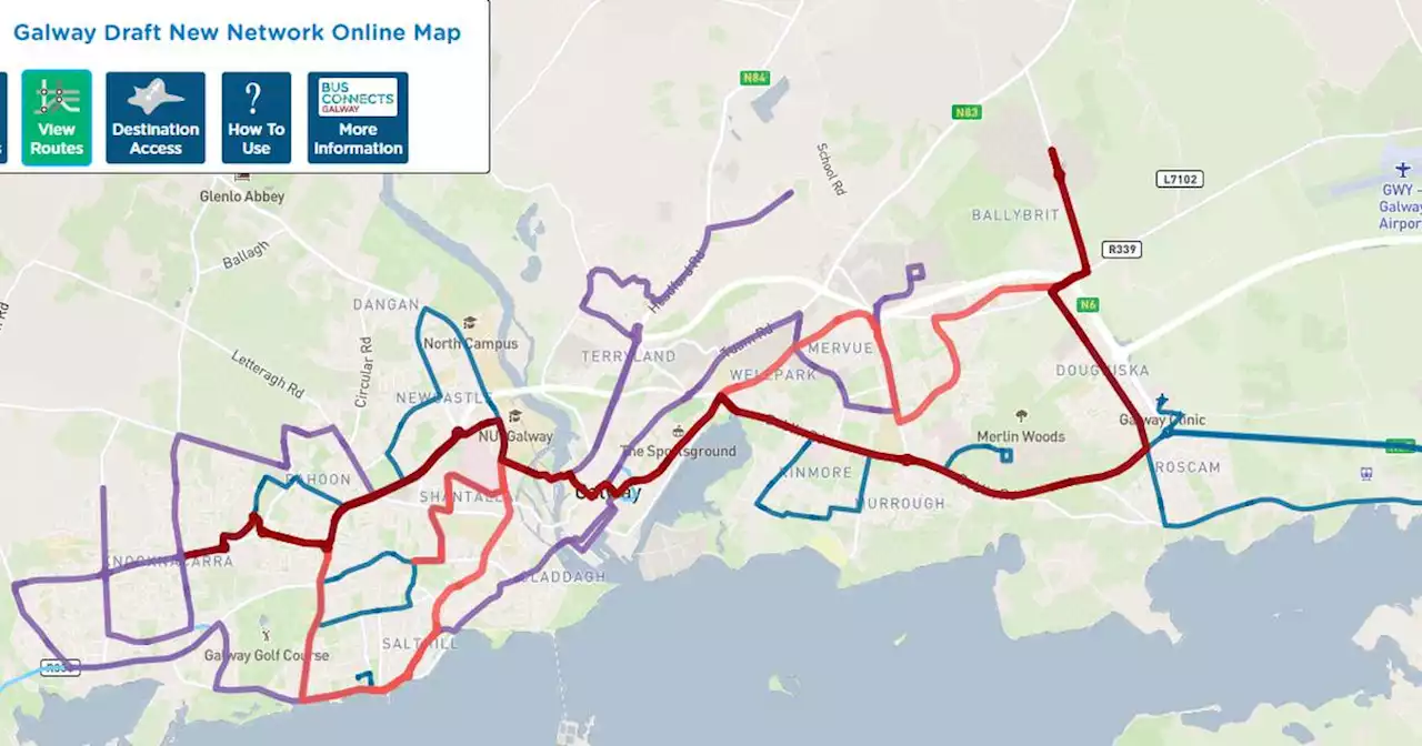 Galway’s first 24-hour bus route among plans to overhaul network