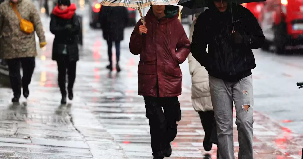 Overnight freeze to follow thundery downpours on Monday