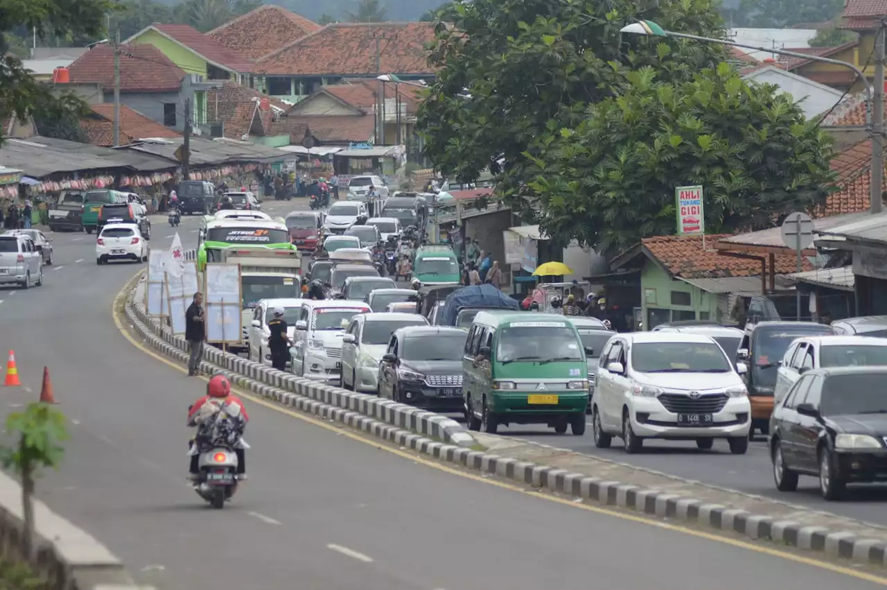 H+2 Lebaran Belum Ada Kepadatan Kendaraan Arus Balik di Nagreg