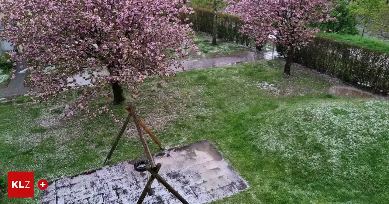 Blitze und Hagel: Unwetter mit Platzregen zogen über weite Teile der Steiermark | Kleine Zeitung