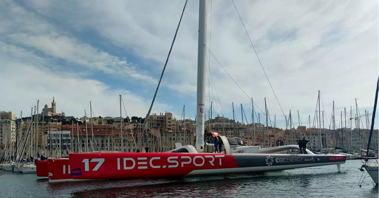 Marseille : un maxi-trimaran pour promouvoir l'écologie