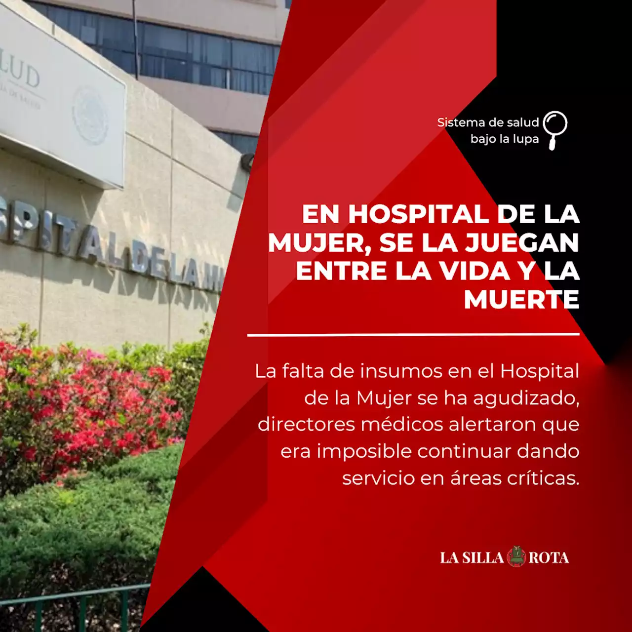 En Hospital de la Mujer, se la juegan entre la vida y la muerte